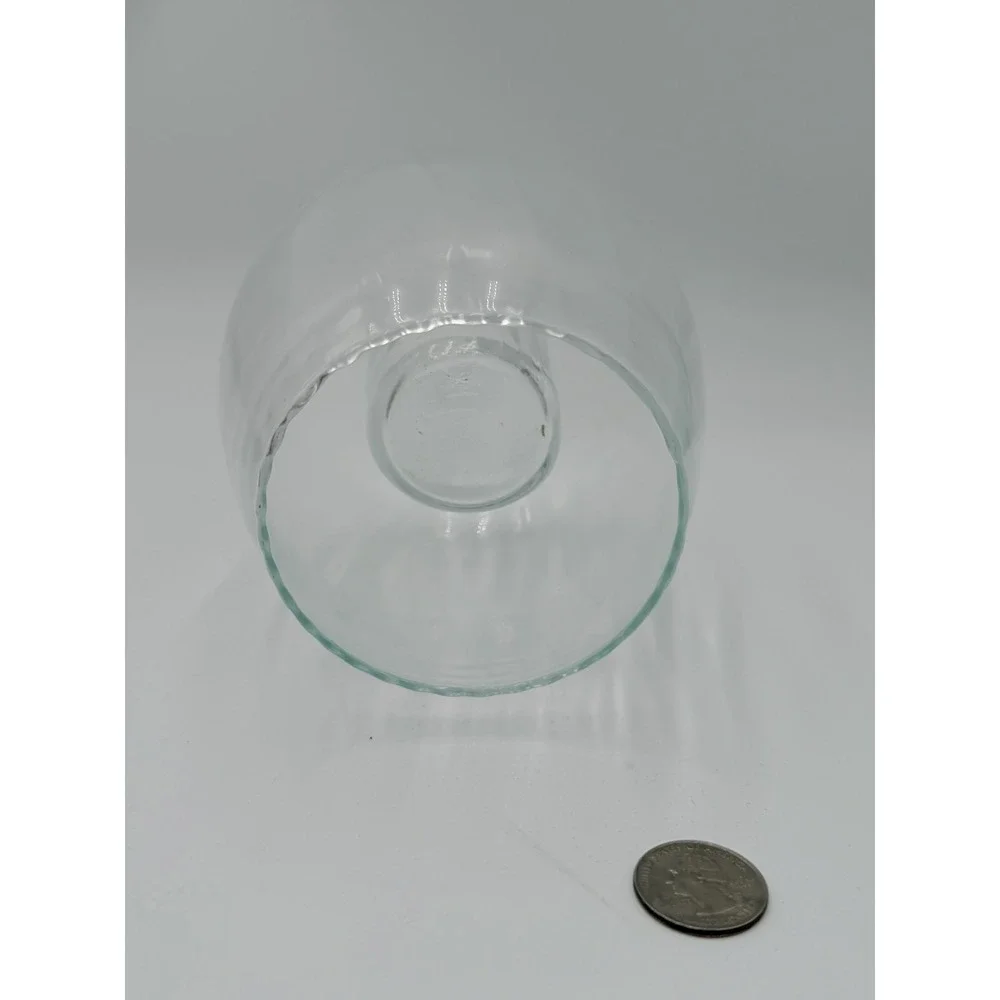 Partylite Votive Candle Holder Clear Glass Small Tea Light Modern Home Decor